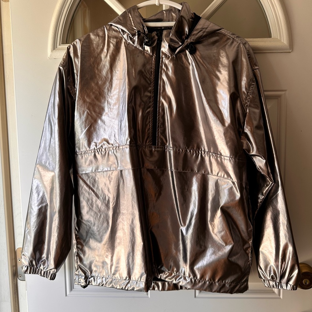 Forever 21 Shimmering Silver Jacket